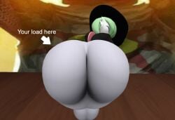 3d anthro big_ass bubble_butt excessive_size gardevoir huge_ass nintendo pokémon_(species) pokemon pokemon_(species) tagme vanessa_(zer0264) zer0264