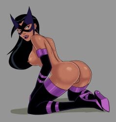 1girls ass big_ass big_butt birds_of_prey bubble_butt butt dc dc_comics dcau female female_only helena_bertinelli huntress_(dc) justice_league_unlimited naked solo something_unlimited sunsetriders7 tagme