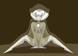 artsscat eyes_covered gem_(species) lonely_pearl_(steven_universe) steven_universe transparent_clothing