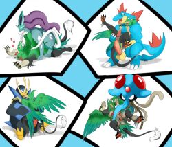 5boys anthro empoleon feraligatr furry gay gryphon nelsonnoir pawpads pokemon pokemon_(species) pokemon_dppt pokemon_gsc pokemon_rgby suicune tentacruel yaoi