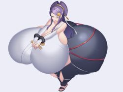 1girls big_ass big_breasts bluespice breasts cleavage female fire_emblem fire_emblem_fates huge_ass huge_breasts hyper hyper_ass hyper_breasts nintendo orochi_(fire_emblem) sandals tagme wide_hips