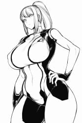 samus aran from metroid by spacezin