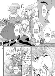 alter_ego_(danganronpa) breasts comic danganronpa danganronpa_2:_goodbye_despair english_text exposed_breasts fujisaki_chihiro kissing large_breasts monomi_(danganronpa) nanami_chiaki open_clothes page_14 right_to_left rurukichi sleeping straight_hair