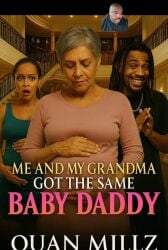 1boy 1boy2girls 2girls ai_generated book_cover impregnation peak_fiction pregnant pregnant_female quan_millz