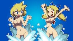 2girls big_breasts edit naked naked_female shantae shantae:_half-genie_hero shantae_and_the_pirate's_curse twitch_(shantae) vinegar_(shantae)