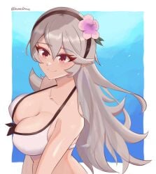 1girls big_breasts bikini bra female solo solo_female