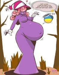 arbrianarchy english_dialogue english_text paper_mario stuffed_belly vivian_(paper_mario)