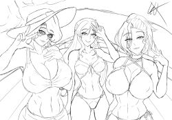 3girls black_and_white leux_21 milf mother_and_children mother_and_daughter rwby weiss_schnee willow_schnee winter_schnee