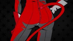 1girls animated ann_takamaki ass big_ass bodysuit close-up official_animation official_art persona persona_5 tagme video