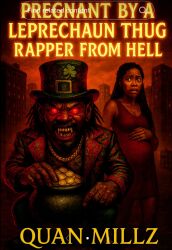 1boy 1boy1girl 1girls ai_generated demon impregnation leprechaun leprechaun_hat mythology peak_fiction pregnant_female quan_millz