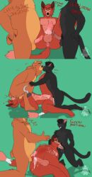 anal anus ass backsack balls bear bearnard blowjob canine cock comic cum cum_in_pussy dick face_fucking feline five_nights_at_freddy's five_nights_at_freddy's_2 fnaf fox foxy_(fnaf) foxy_the_pirate foxy_the_pirate_fox furry fursona gay kissing male male/male/male nsfw oc oral penis rimming sex threesome toy_freddy toy_freddy_(fnaf) ursine