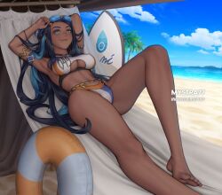 nessa (pokemon) from game freak by mystra77