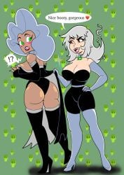 2girls big_ass big_breasts big_thighs breasts bust busty chest curvaceous curvy curvy_figure danny_phantom dawna_fenton dawna_phantom digital_media_(artwork) female hips hourglass_figure huge_ass huge_breasts huge_thighs large_ass large_breasts large_thighs legs light-skinned_female light_skin mature mature_female melissa_brown_fenton melissa_fenton melissa_phantom moon_phantom nickelodeon original_character original_characters princessdc rule_63 slim_waist thick thick_hips thick_legs thick_thighs thighs voluptuous waist wide_hips wide_thighs