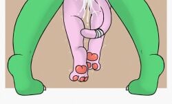 bandage bodily_fluids cum cum_drip dangling_legs dasyurid dasyuromorph domestic_cat dripping duo feet felid feline felis from_behind_position fur genital_fluids green_body green_fur leaking_cum leg_cropped_sex leg_focus male male/male male_penetrated male_penetrating male_penetrating_male mammal marsupial nude pawpads penetration pink_body pink_fur rivvon_(rivvoncat) rivvoncat sebastian_(mr.growly) sex simple_background standing standing_sex stepfather_(lore) stepfather_and_stepchild_(lore) stepfather_and_stepson_(lore) stepparent_(lore) stepparent_and_stepchild_(lore) stepparent_and_stepson_(lore) stepson_(lore) tail tasmanian_devil tiptoes