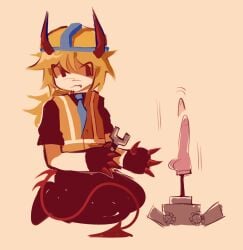 artist_request block_tales builderman dildo hatred_(block_tales) roblox robloxian sex_machine sex_toy wrench