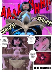 1boy 1girls black_hair black_hair_female breasts cowgirl_position crossover cum cum_explosion cum_in_pussy cum_inside dominica9 height_difference impregnation monster monster_boy monster_cock my_hero_academia nomu nude_female nude_male orgasm penetration peni_parker sex spider-man:_into_the_spider-verse spider-man_(series) venom_(marvel)