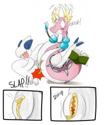 avian blush book dragonair furry lugia necklace nelsonnoir pokemon pokemon_(species) pokemon_gsc pokemon_rgby pussy scalie serpentine tongue_out zipper zipper_pussy