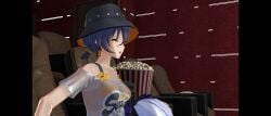 3d animated belle_(zenless_zone_zero) funny futanari humor implied_fellatio implied_futa implied_oral racism self_upload sinfuldegen sound theater vivian_(zenless_zone_zero) wtf