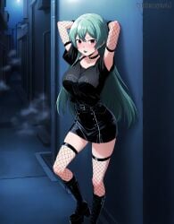 ai_generated female female gothic mahou_shoujo_ni_akogarete minakami_sayo