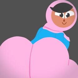 big_ass big_breasts big_thighs duolingo female femdom happy position zari_(duolingo)