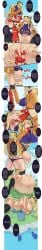 expansion female_pred giantess giantess_growth luffy male_prey monkey_d_luffy multiple_prey one_piece oral_vore soft_vore unbirth vegapunk_york vore yemeyami york_(one_piece)