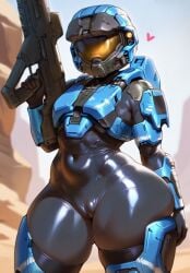 1female 1girls ai_assisted ai_generated alien_planet arm_armor armor armored_female black_bodysuit black_latex black_latex_bodysuit blue_armor bodysuit camel-toe camel_toe cameltoe chest_armor civitai coloredbin.ai coloredbin_ai curvy curvy_body curvy_female curvy_figure curvy_hips curvy_thighs exposed_midriff face_covered face_obscured female female_focus female_human female_only female_spartan_(halo) front_view front_view_focus full_body full_body_view futuristic_armor gun halo_(game) halo_(series) headgear headwear heart heart_around_head helmet helmet_covering_face helmet_with_visor holding_firearm holding_gun holding_machine_gun holding_object holding_weapon human human_female human_focus human_only latex latex_bodysuit latex_clothing latex_suit leg_armor looking_at_viewer machine_gun mature_female outdoors outside seductive seductive_gaze seductive_pose shiny_bodysuit shiny_latex shoulder_armor slim_female slim_figure slim_waist solo solo_female solo_focus solo_human spartan_(halo) thick_legs thick_thighs thigh_armor visible_pussy wide_hipped_female wide_hips yellow_visor
