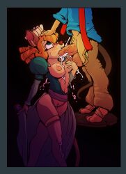 an_american_tail balls blowjob breast_grab breasts_out bridget_(an_american_tail) disney fellatio goatmystic male/female mouse panties pants_undone skirt_undone tony_toponi undressing unseen_male_face