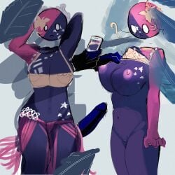 1girls anon breasts countryhumans countryhumans_girl native oceanic_pallete papua_new_guinea_(countryhumans) penis straight worried