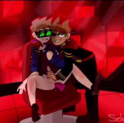 eddsworld gay male red_leader red_leader_(eddsworld) sex_toy tagme tom_(eddsworld) tord_(eddsworld)