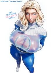 invisible woman from fantastic four by mikadawn