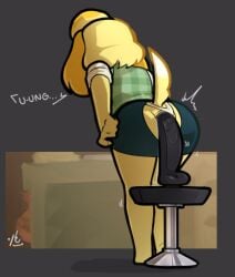 isabelle (animal crossing) from animal crossing by tofuuu