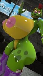 montgomery gator (fnaf) from five nights at freddy's by thatblackcopfromdawnofthedead