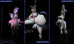 3d 3d_(artwork) 3d_model anal_vore ballerina ballora ballora_(cosmic_trance) ballora_(fnafsl) cosmic_trance digestion digestion_noises five_nights_at_freddy's five_nights_at_freddy's:_sister_location fnaf loyderousthefirst nude_female post_vore scottgames sister_location struggling summer_ballora summer_ballora_2.0_(cosmic_trance) vore