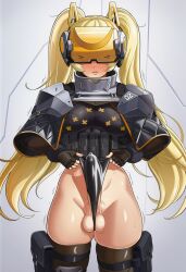 idoll sun from goddess of victory: nikke by kokenaart