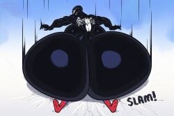 1boy 1boy1girl 1girls alien alien/human alien_girl ass ass_bigger_than_body ass_bigger_than_head big_ass big_breasts big_butt black_body black_skin borisalien breasts butt butt_crack butt_crush colossal_ass crush duo enormous_ass female femdom giant_ass gigantic_ass hero huge_ass huge_breasts huge_butt human hyper hyper_ass hyper_butt interspecies male male/female marvel massive_ass peter_parker she-venom smooth_skin spider-man spider-man_(series) straight superhero venom venom_(marvel)