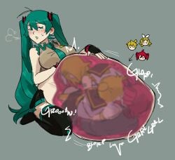 hatsune miku from utau by comandomanual
