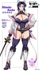 kochou shinobu from demon slayer by jet puri