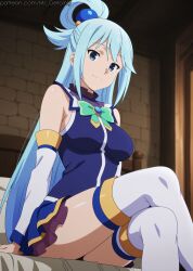 aqua (konosuba) from kono subarashii sekai ni shukufuku wo! by mr geroiniy