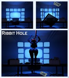 3d comic comic_page female female_only greninja huge_ass pokémon_(species) pokemon pokemon_(species) rgtdwtbr source_filmmaker