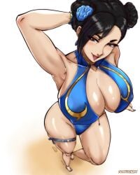 chun-li from capcom by ryuujinart