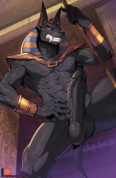 anubis from egyptian mythology by patto
