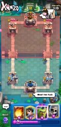 blue princess (clash royale) from clash (series) by kanzo (artist)
