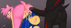 amy rose from sonic (series) by excito