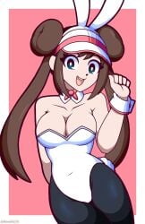 breasts female female_only looking_at_viewer monolith_tk nintendo open_mouth pokemon rosa_(pokemon) solo tagme