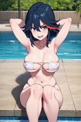 ai_generated eyepatch_bikini kill_la_kill matoi_ryuuko