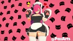 1girls 2024 3d animated big_breasts brawl_stars breasts busty cat_ears cat_tail catgirl clothed clothed_female clothing colette_(brawl_stars) curvaceous curvy curvy_body curvy_female curvy_figure curvy_hips female female_focus female_only front_view fully_clothed fully_clothed_female hair_over_one_eye heart hearts_around_head huge_breasts large_breasts light-skinned_female light_skin long_hair maid maid_headdress maid_outfit maid_uniform no_sound pawpads paws pazarts_ pink_hair pinku_pawlette slim_waist solo solo_female solo_focus standing stockings supercell tagme thick_thighs video voluptuous voluptuous_female wide_hips