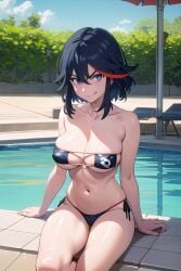 ai_generated eyepatch_bikini kill_la_kill matoi_ryuuko