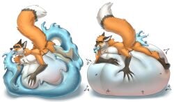 anal anal_sex anthro asof_fox belly belly_expansion belly_inflation big_belly canid canine expansion fox growth growth_sequence hi_res huge_belly hyper hyper_belly inflation male mammal nude penetration pregnant pregnant_anthro pregnant_male sequence slime slime_in_ass slime_in_mouth slime_inflation solo ulvbecker