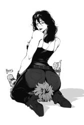 1boy 1girls 2024 2d 2d_(artwork) 2d_artwork approval ass ass_focus ass_in_face ass_on_face balgitt black_and_grey black_and_white black_boots black_hair black_pants black_shirt boku_no_hero_academia butt butt_focus butt_in_face butt_on_face closed_eyes clothed clothed_ass clothed_facesitting clothed_female clothed_female_clothed_male clothed_male clothed_male_clothed_female comic_book_character commission commission_art commissioner_upload crack_pairing crack_ship crossover crossover_pairing crossover_ship crossover_shipping dc dc_comics death_(personification) death_of_the_endless deku eastern_and_western_character face_between_buttocks face_between_cheeks face_in_ass face_in_butt face_on_ass face_on_butt facesitting female female/male female_on_top goth goth_girl gothic gothic_girl human human_on_humanoid humanoid izuku_midoriya izuku_midoriya_(hero_outfit) jeans looking_at_another looking_at_partner looking_back looking_down looking_pleasured male male/female male_on_bottom malesub midoriya_izuku midoriya_izuku_(hero_outfit) my_hero_academia older_female older_female_and_younger_male older_woman_and_teenage_boy older_woman_and_younger_boy older_woman_and_younger_man one_female one_male pale-skinned_female pale_skin pale_skinned_female pockets sitting sitting_down sitting_on_another sitting_on_face sitting_on_person smile smiley_face smiling_at_another smiling_at_partner straight the_sandman thumbs_up watermark white_skin woman_on_top