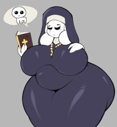 1girls 2d ass ass_in_dress big_ass big_breasts big_butt bottom_heavy breasts butt clothed clothes clothing female female_only fully_clothed hips huge_ass huge_breasts huge_butt humanoid hyper_ass hyper_breasts hyper_butt large_ass large_breasts large_butt meme nun nun's_habit nun_outfit solo solo_female tagme tbh_creature thick thick_ass thick_thighs thighs top_heavy toriel undertale undertale_(series) virito wide_hips yippee